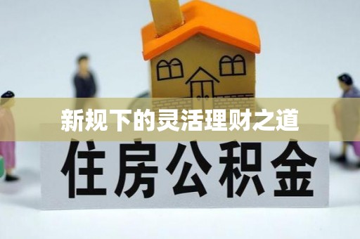 夏邑新规下的灵活理财之道