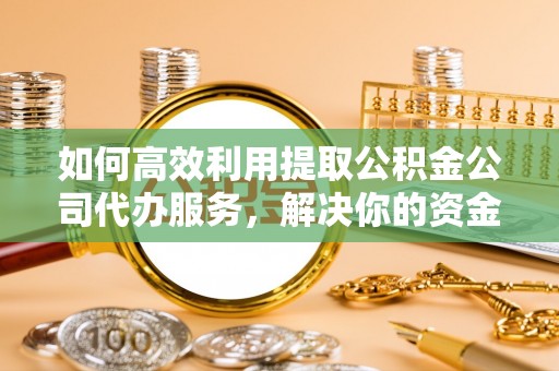 夏邑如何高效利用提取公积金公司代办服务，解决你的资金难题