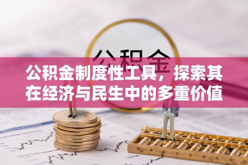 夏邑公积金制度性工具，探索其在经济与民生中的多重价值