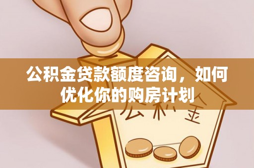 夏邑公积金贷款额度咨询，如何优化你的购房计划
