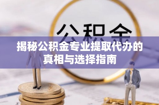 夏邑揭秘公积金专业提取代办的真相与选择指南