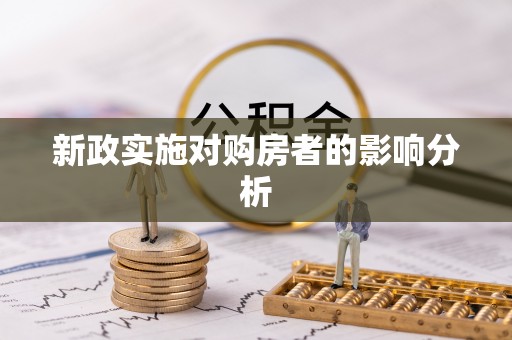 夏邑新政实施对购房者的影响分析