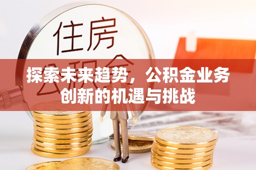 夏邑探索未来趋势，公积金业务创新的机遇与挑战